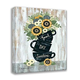 ArtDirect LaPoint, Annie 19x24 Gallery Wrapped Canvas Museum Art Titled: Good Day Sunshine