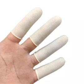 손톱 물어 뜯기 방지 손가락 습진 거스러미 굳은살 뜯기 예방 [주황 100개] Nail-Biting Prevention Finger Eczema Hangnail Callus Prevention [Orange 100pcs]
