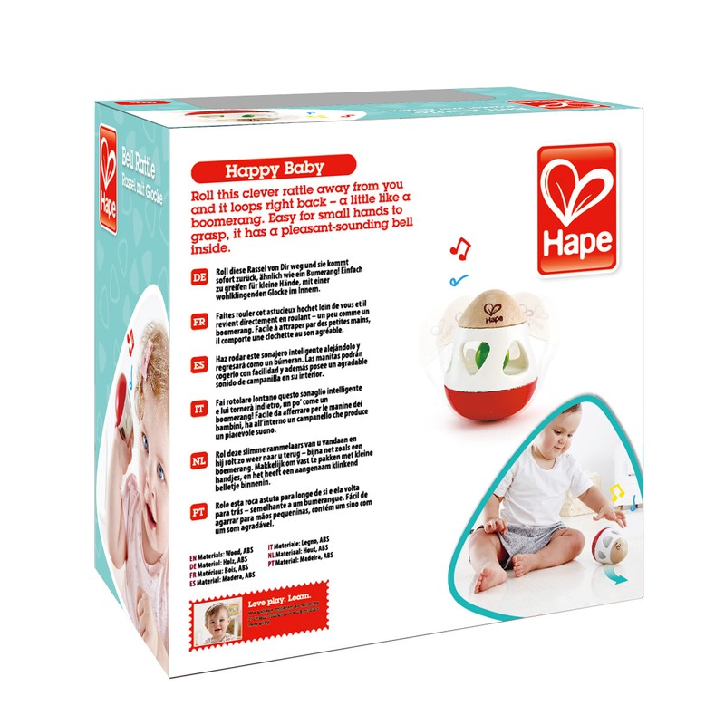 Hape E0016 Bell Rattle