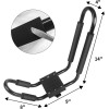 2 Pairs Universal Kayak Rack Canoe Car Racks Set Roof