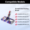 Soft Double Roller Brush Head Compatible with Dyson V7 V8