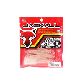 JACKALL(ジャッカル) ワーム ウォブリング 3インチ プリズム稚魚クリアー ルアー