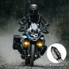 Suevut Set of 4 LED Motorcycle Indicators, E-Approved 12 V