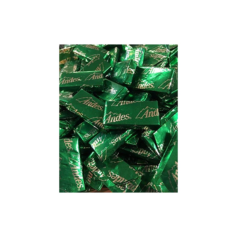 Andes Crème de Menthe Bulk 3 LB After-Dinner Chocolate Mints