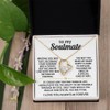 Momavo Jewelry To My Soulmate Necklace For Women, To My