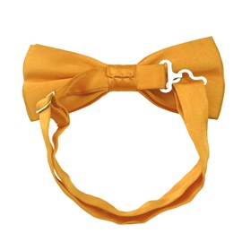 SEVENHEAD Bow Tie Yellow 1 pack Gentleman Shirt Suit Adjustable Neck Strap Length Suitable for Adult Men Wedding or Party Bowtie