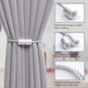 Pretty Jolly 2 Pack Magnetic Curtain Tiebacks 16 Inch Handmade