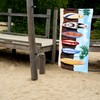 GEEZY Large Microfibre Beach Bath Towel Lightweight Sports Travel Gym