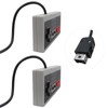 ATIODYUUK New 2 Pack for NES Classic Edition/Mini Controller for