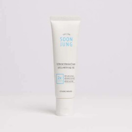 Etude House SoonJung 2x Barrier Intensive Cream 60ml – Crema Hidratante Hipoalergénica con Pantenol y Madecassoside para Piel Sensible y Deshidratada