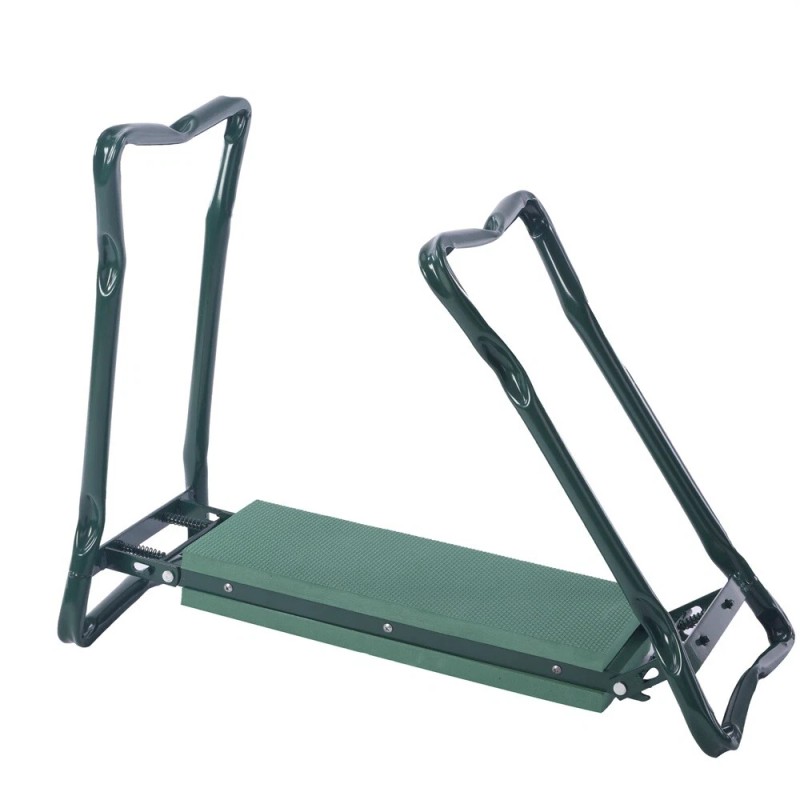 qwee-8 Folding Garden Kneeler Kneeling Bench Stool Soft Cushion Seat