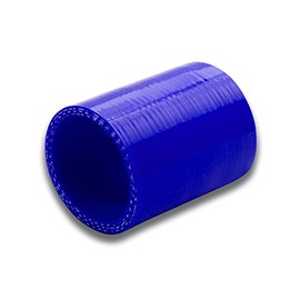 Auto Dynasty 2.125 inches Straight Turbo/Intercooler/Intake Piping Coupler Silicone Hose (Blue)