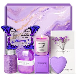 Christmas Gifts for Mum, Eletorot Birthday Gift for Mum, Butterfly Acrylic Decorative Sign Gift Set, Mum, Grandma Birthday Gift