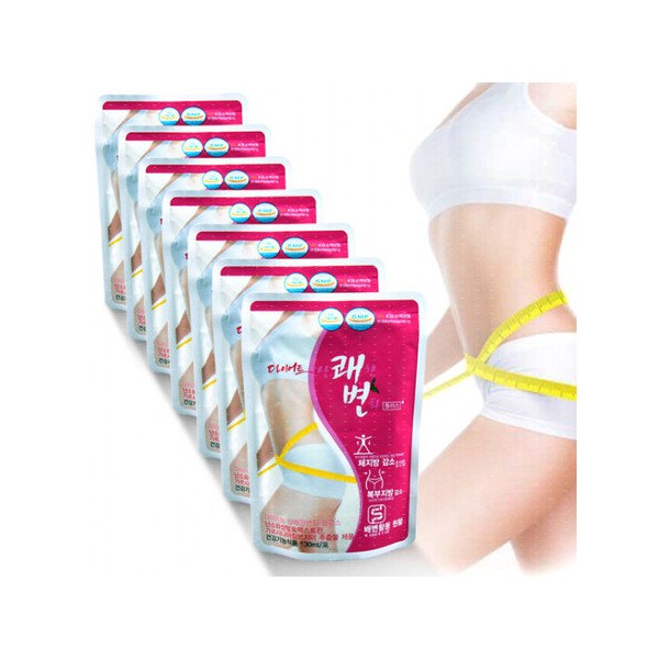 Diet Refreshing Change Plus Kwaebyeon Pouch 130ml 6+1 Pack /