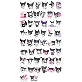 Sanrio 10pcs Kuromi | Water Resistant | Sanrio Stickers | Decals Decoration