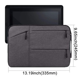 Funda protectora impermeable para tablet con guante de artista para Wacom Intuos Pro PTH660, Huion H1060P, H950P, HS610, Xp-Pen Deco 01 V2, Ugee M708 y VEIKK A30