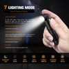 TUNENGE T21X AA Flashlight,1400 High Lumen EDC Pocket 90 Degree