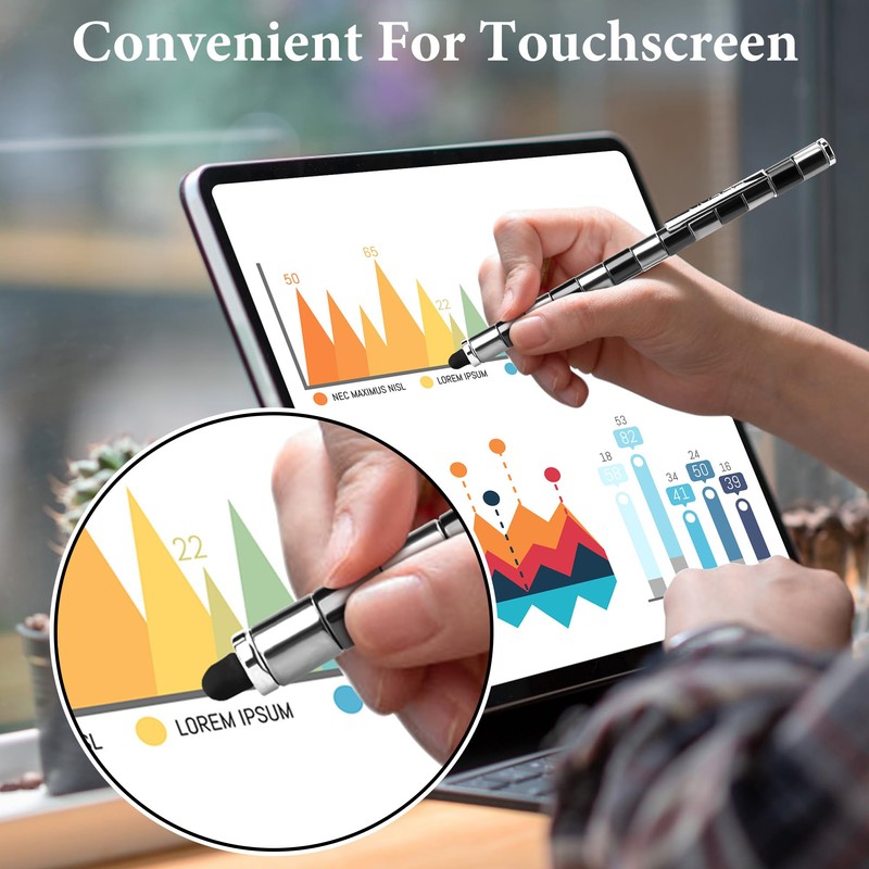 Fidget Pen, Decompression Magnet Metal Pen, Magnetic Fidget Toy Pen
