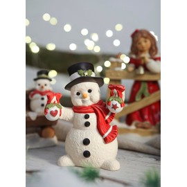 Goebel Snowman Figurine Decorated - Snowmen Christmas