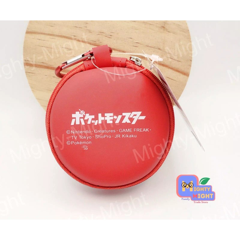 Pokémon Pocket Pouch [Pokeball] With Carabiner