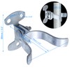 2Pcs Galvanized Steel Wall Mount Gate Latch Chain Link Gate