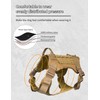 Tactical Dog Harness - No-Pull Adjustable Outdoor Training Vest -