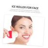 FOMIYES 5pcs Rose Quartz Face Roller Contour Makeup Face Massager