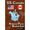 U.S. – Canada National Parks - Stamp Book (Passport Adventure