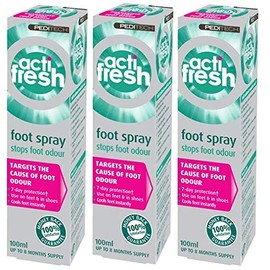 Triple Pack- PediTech Actifresh foot and shoe treatment