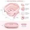 Foldable Foot Soaking Basin for Home Travel – Portable Pedicure