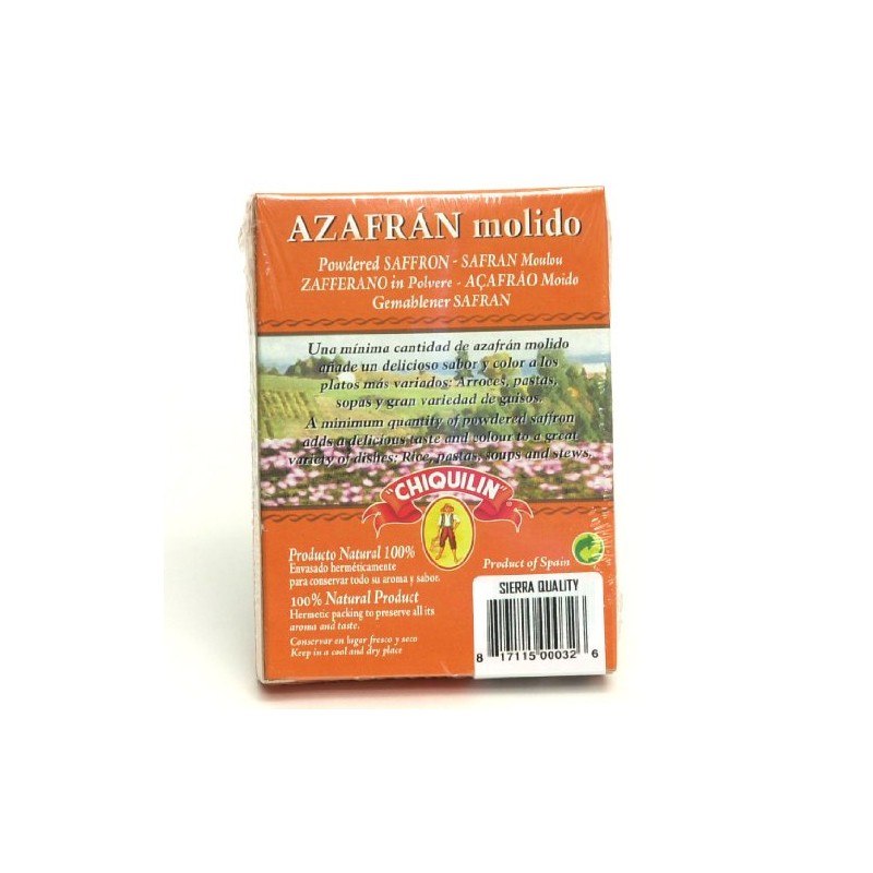 Pure Powdered Saffron Sachets, 5 Count (Pack of 2)