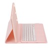 12.4in Keyboard Case 3 Adjustment Stand Detachable Pink Keyboard Case