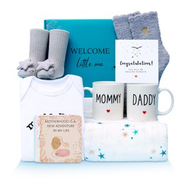 MIYYET New Mom Gifts for Women, Pregnancy Gifts for Expecting Mom, Cute New Baby Gifts for Mom and Dad to Be, New Parents Gifts, Best Gift Idea for Gender Reveal, Baby Shower, First Time Mom Gifts