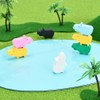 Nakabayashi HPP-ERA-P Hippopo Series Mascot Eraser, Pastel, Pack of 3