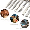 12Pcs Wood Carving Tools, Woodworking Carpentry Gouges Hand Chisel Tool