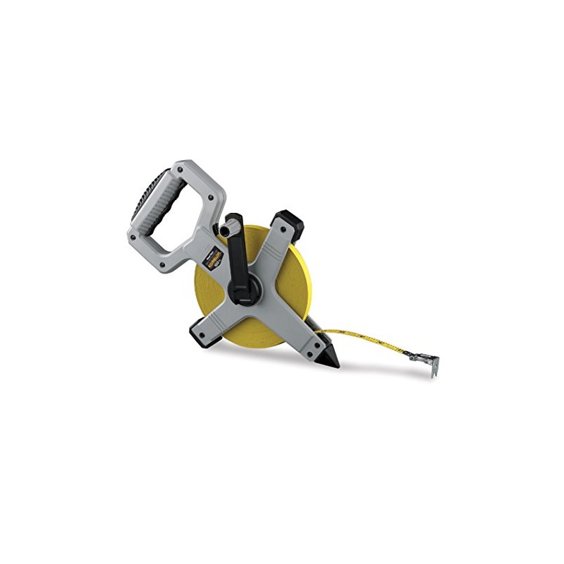 Komelon N6100 Open Reel Long Steel Tape Measure, 100-Feet