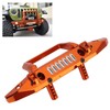 Aluminum Alloy Front Bumper RC Car Upgrade Accessory with LED