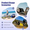 Bicycle Trailer Coupling Towing Hitch Bicycle Adapter Bicycle Trailer with