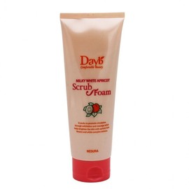 Dave's White Apricot Scrub Foam 230g 10ea
