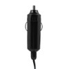 Luminous Clock Car Thermometer Temperature Display Voltage Monitor 12/24H Black