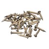uxcell 140Pcs Small Tiny Nails 2x15mm(DxL) Tiny Brass Nails Hardware