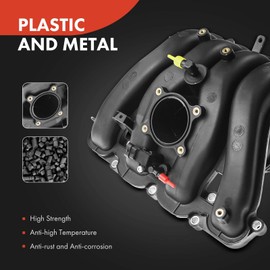 A-Premium Engine Intake Manifold Compatible with Chevy, GMC, Buick - 2010-2017 - Equinox, Impala, Malibu, Captiva Sport, Terrain, Regal, LaCrosse, for# 12651992