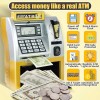 NETNEW ATM Piggy Bank Toys for Kids with Debit Card,