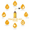 Steiner Vitamin D3 K2 Drops High Dose - 50 ml