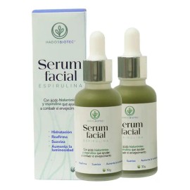 Hadosbiotec Kit Doble Serum Espirulina Con Ácido Hialurónico                                                                                          