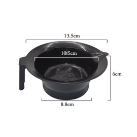 Soft 'N Style Applicator Bowl for Keratin & Color Treatments, Black