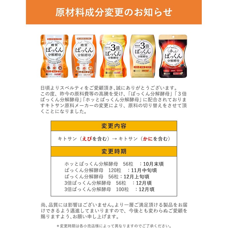 スベルティ 3倍 ぱっくん分解酵母 プレミアム 100粒 Svelty 3x Pakkun Decomposition Yeast