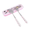 Children Flatware Set, Stainless Steel Fork Spoon with Storage Box