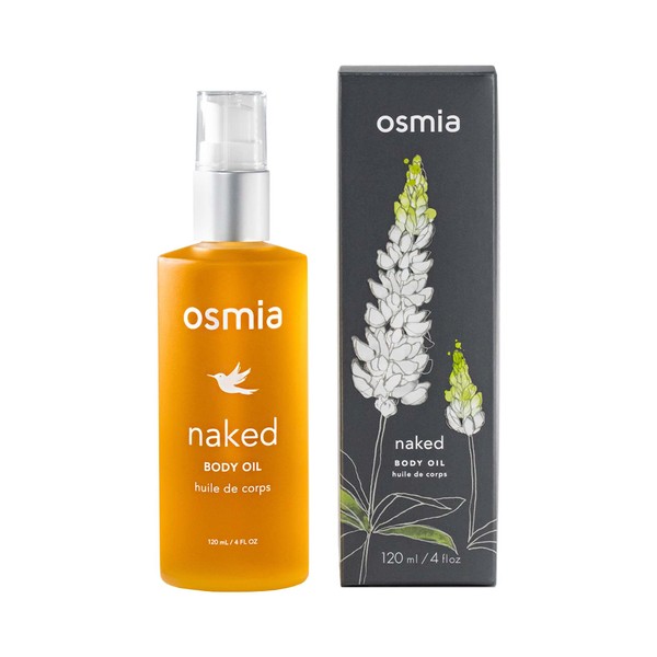 Osmia - Natural Naked Body Oil | Clean Beauty For Healthy Skin (4 fl oz | 118 ml)