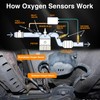 KPALAG Upstream & Downstream O2 Oxygen Sensors Compatible with Ford